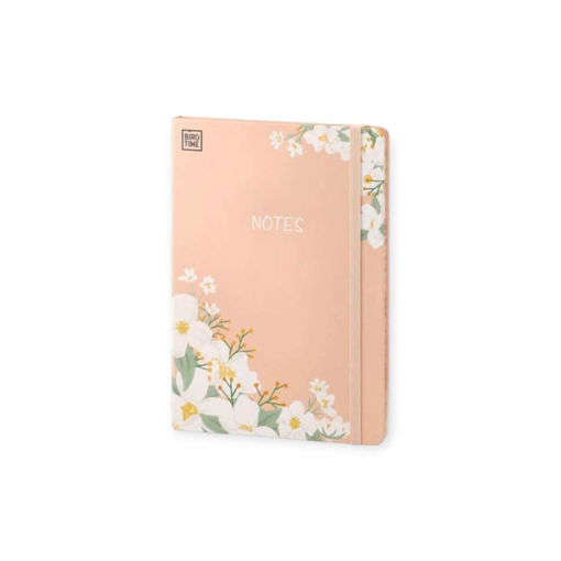 Picture of A6 BOTANICAL NOTEBOOK PEACH BLOSSOM
